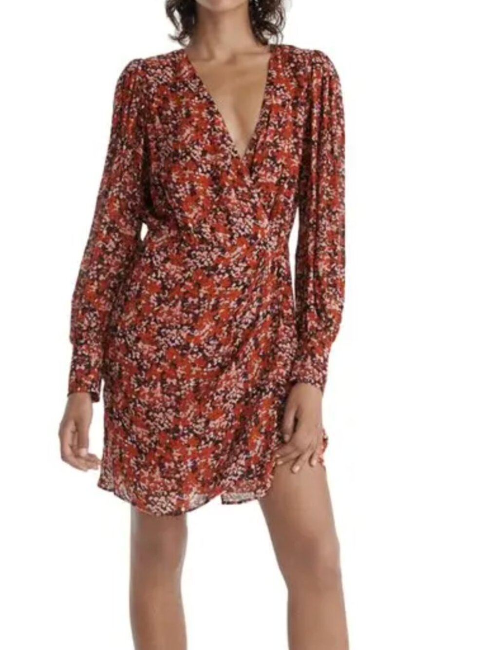 The Kooples  burning flowers dress
